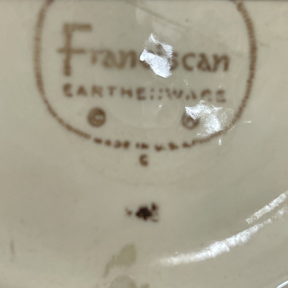 FRANSISCAN EARTHENWARE Apple Pitcher - Picture 4 of 4